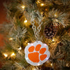 Clemson Tigers NCAA Big Logo Light Up Chain Ornament