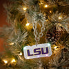 LSU Tigers NCAA Big Logo Light Up Chain Ornament