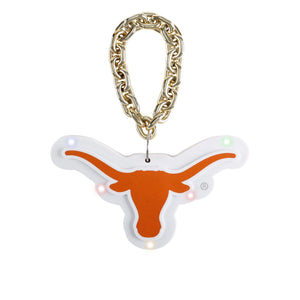 Texas Longhorns NCAA Big Logo Light Up Chain Ornament