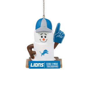 Detroit Lions NFL Smores Ornament