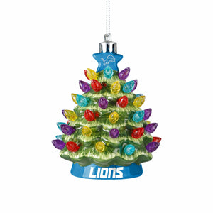 Detroit Lions NFL Ceramic Tree Ornament