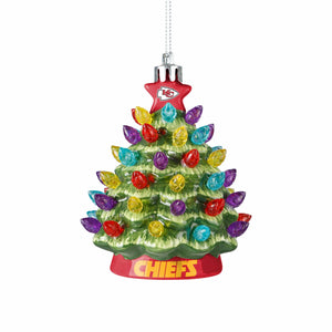 Kansas City Chiefs NFL Ceramic Tree Ornament