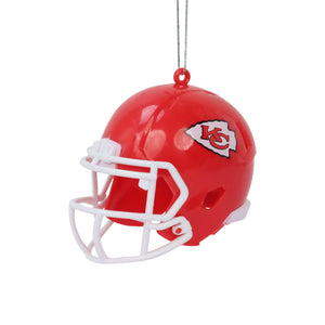 Kansas City Chiefs NFL Super Bowl LVIII Champions Resin Football Helmet Ornament