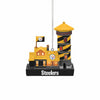 Pittsburgh Steelers NFL Light Up Resin Lighthouse Ornament (PREORDER - SHIPS LATE NOVEMBER)