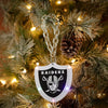 Las Vegas Raiders NFL Big Logo Light Up Chain Ornament