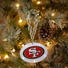 San Francisco 49ers NFL Big Logo Light Up Chain Ornament