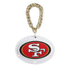 San Francisco 49ers NFL Big Logo Light Up Chain Ornament