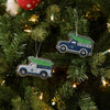 Dallas Cowboys NFL 2 Pack Flat Metal Truck Ornaments