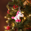 Cincinnati Bengals NFL Plush Unicorn Ornament