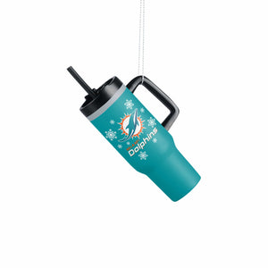 Miami Dolphins NFL Tumbler Ornament