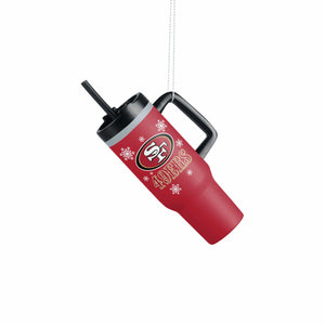 San Francisco 49ers NFL Tumbler Ornament