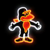 The Oriole Bird Baltimore Orioles MLB LED Neon Light Up Mascot Sign