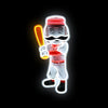 Mr Redlegs Cincinnati Reds MLB LED Neon Light Up Mascot Sign