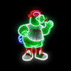 Phillie Phanatic Philadelphia Phillies MLB LED Neon Light Up Mascot Sign