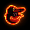 Baltimore Orioles MLB LED Neon Light Up Team Logo Sign