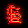 St Louis Cardinals MLB LED Neon Light Up Team Logo Sign