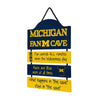 Michigan Wolverines NCAA Fancave Sign