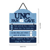 North Carolina Tar Heels NCAA Fancave Sign