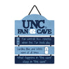 North Carolina Tar Heels NCAA Fancave Sign