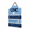 North Carolina Tar Heels NCAA Fancave Sign