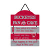 Ohio State Buckeyes NCAA Fancave Sign