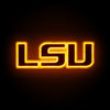 LSU Tigers NCAA LED Neon Light Up Team Logo Sign