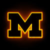 Michigan Wolverines NCAA LED Neon Light Up Team Logo Sign