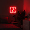 Nebraska Cornhuskers NCAA LED Neon Light Up Team Logo Sign