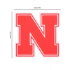 Nebraska Cornhuskers NCAA LED Neon Light Up Team Logo Sign