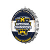 Michigan Wolverines NCAA 2023 Football National Champions Bottlecap Sign