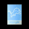 Detroit Lions NFL Big Logo Backlit Sign