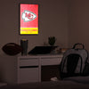 Kansas City Chiefs NFL Big Logo Backlit Sign