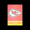 Kansas City Chiefs NFL Big Logo Backlit Sign