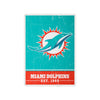 Miami Dolphins NFL Big Logo Backlit Sign