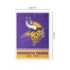 Minnesota Vikings NFL Big Logo Backlit Sign