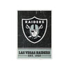 Las Vegas Raiders NFL Big Logo Backlit Sign