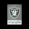 Las Vegas Raiders NFL Big Logo Backlit Sign