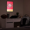 San Francisco 49ers NFL Big Logo Backlit Sign