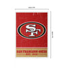 San Francisco 49ers NFL Big Logo Backlit Sign