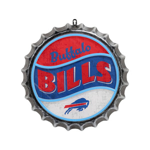 Buffalo Bills NFL LED Neon Backlit Bottle Cap Wall Sign (PREORDER - SHIPS LATE MARCH)