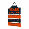 Chicago Bears NFL Fancave Sign