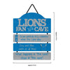 Detroit Lions NFL Fancave Sign