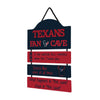 Houston Texans NFL Fancave Sign