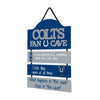 Indianapolis Colts NFL Fancave Sign