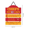 Kansas City Chiefs NFL Fancave Sign