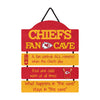 Kansas City Chiefs NFL Fancave Sign