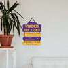 Minnesota Vikings NFL Fancave Sign