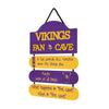 Minnesota Vikings NFL Fancave Sign