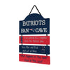 New England Patriots NFL Fancave Sign