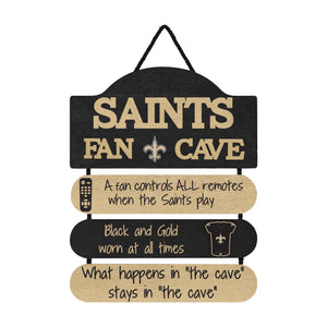 New Orleans Saints NFL Fancave Sign